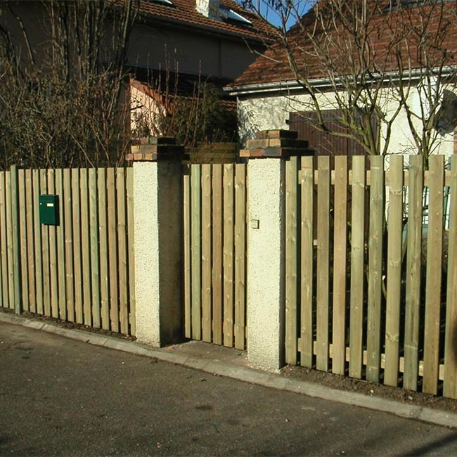 Pose de barrière bois Eaubonne